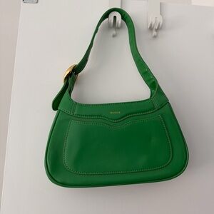 Vibrant Green Shoulder Bag